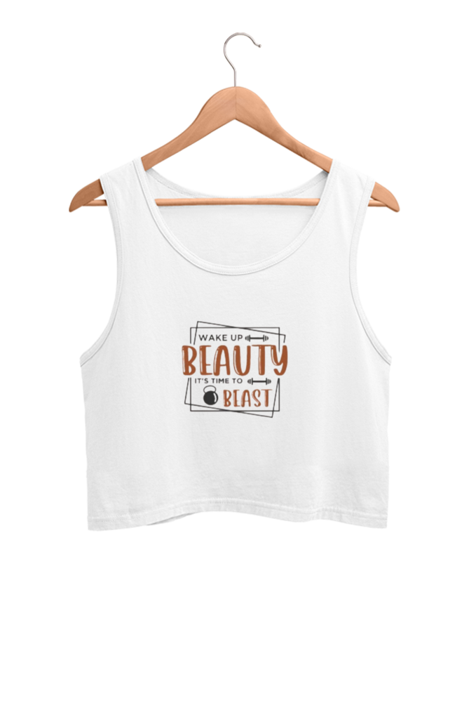 Beauty blast - crop tank top