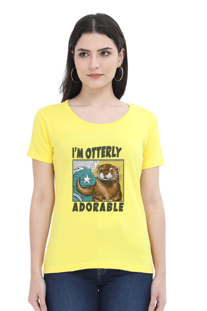I'M Otterly Adorable Regular Fit T-Shirt