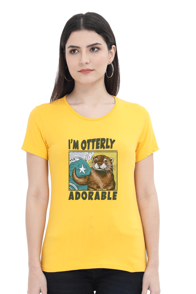 I'M Otterly Adorable Regular Fit T-Shirt