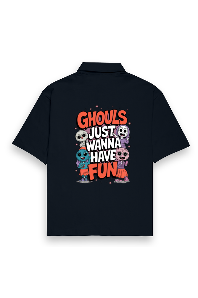 Ghouls Just Wanna Have Fun Oversized Classic T-Shirt