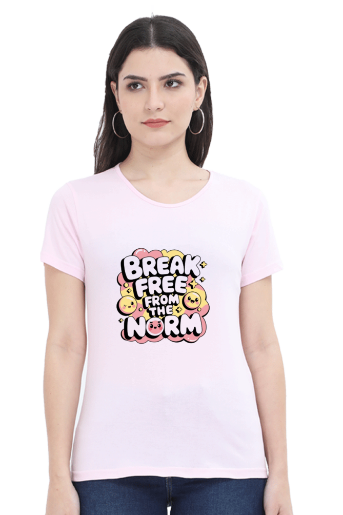 Break Free From Norms - Female Classic T-Shirt