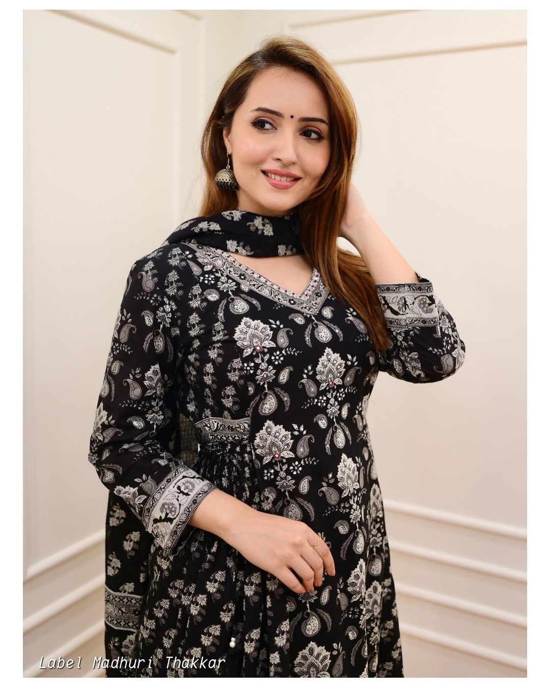 Kurti With Dupatta - Cotton Printed Set