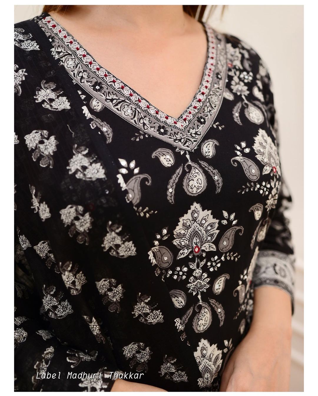 Kurti With Dupatta - Cotton Printed Set