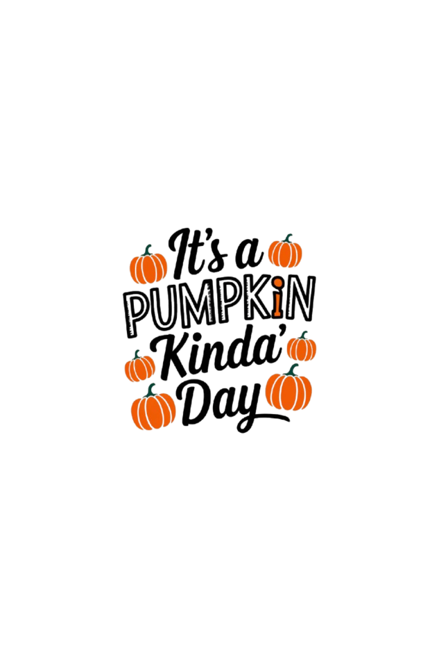 It's Pumpkin Kinda Day Regular Classic Oversized T-shirt