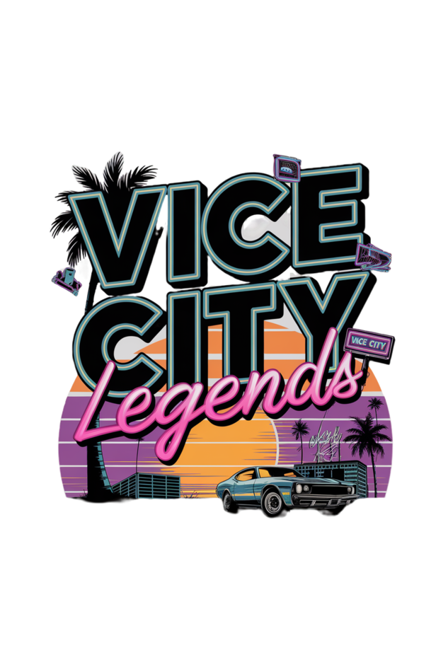 Vice City Legends - Unisex Oversized T-shirt