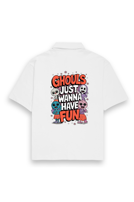 Ghouls Just Wanna Have Fun Oversized Classic T-Shirt