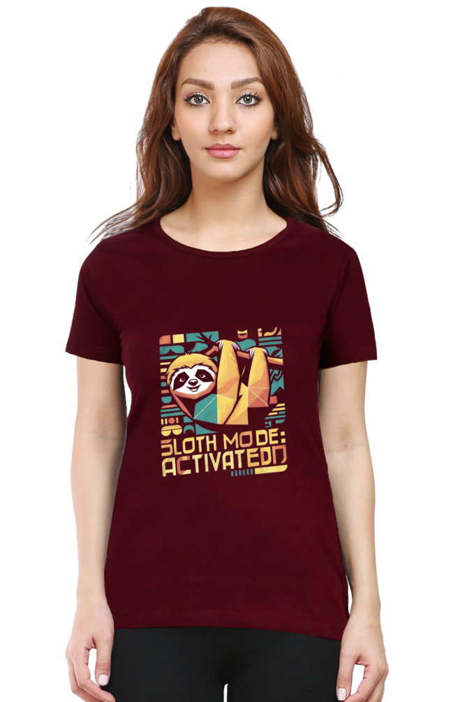 Sloth Mode Activated Regular Fit T-Shirt
