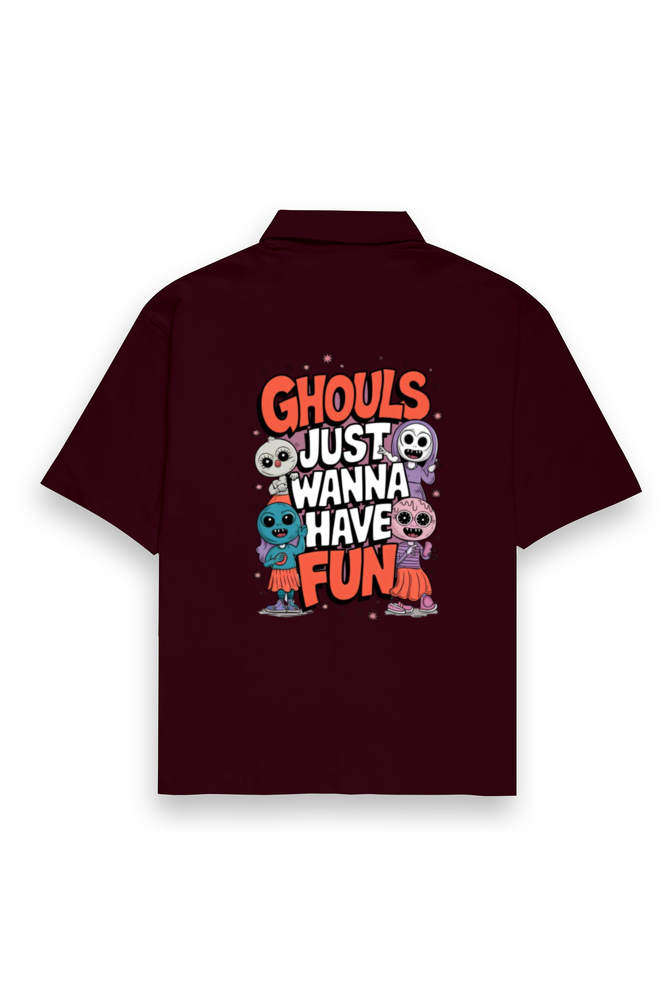 Ghouls Just Wanna Have Fun Oversized Classic T-Shirt
