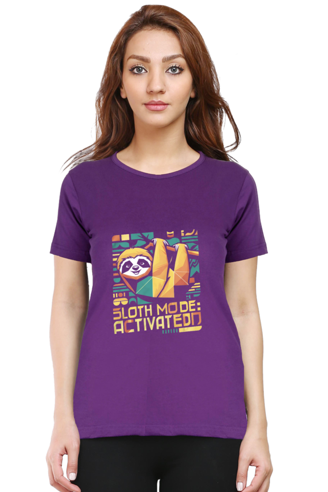 Sloth Mode Activated Regular Fit T-Shirt