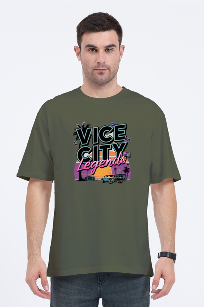 Vice City Legends - Unisex Oversized T-shirt