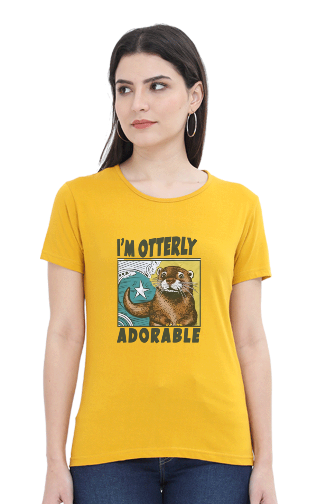 I'M Otterly Adorable Regular Fit T-Shirt