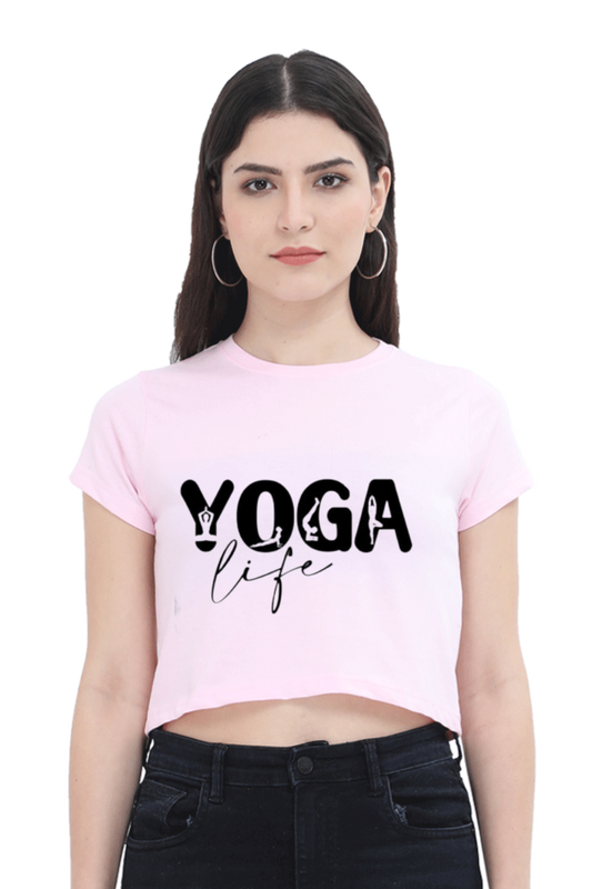 Yoga Life Regular Fit Crop Top