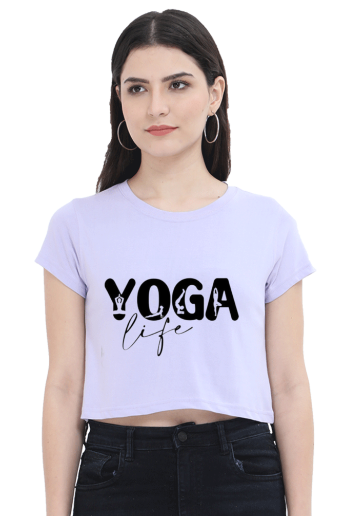 Yoga Life Regular Fit Crop Top