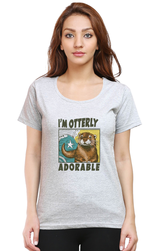 I'M Otterly Adorable Regular Fit T-Shirt