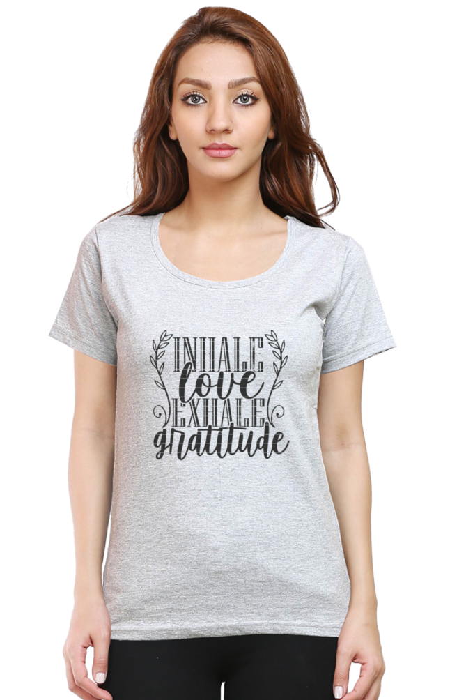 Inhale love exhale gratitude