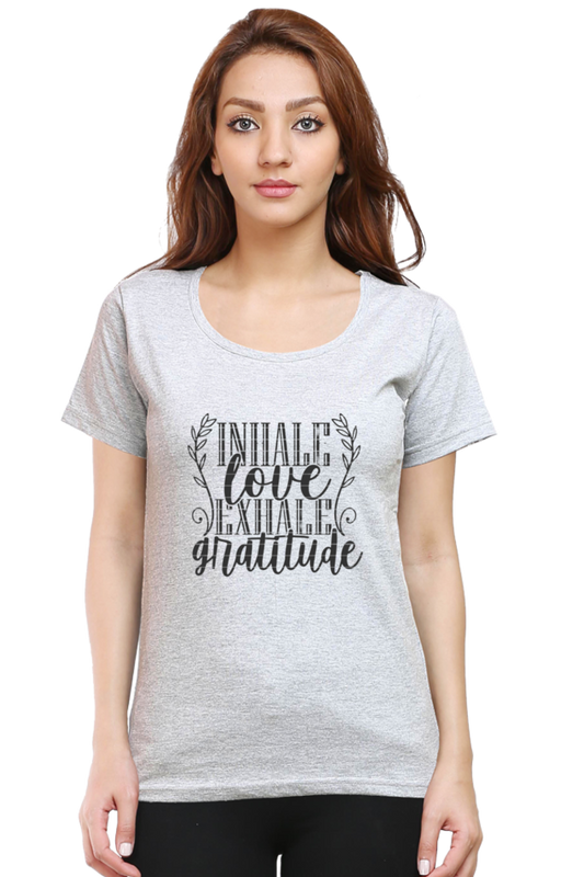 Inhale love exhale gratitude