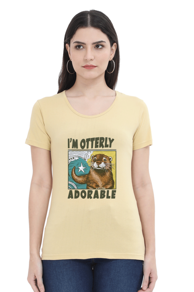I'M Otterly Adorable Regular Fit T-Shirt