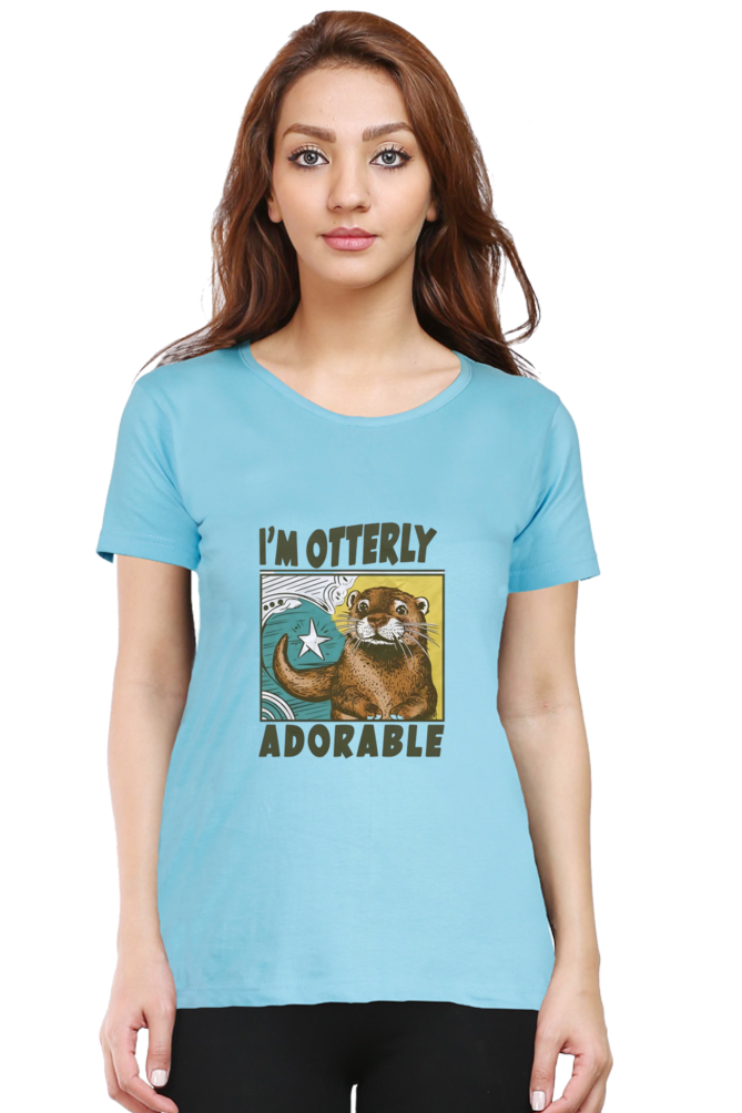 I'M Otterly Adorable Regular Fit T-Shirt