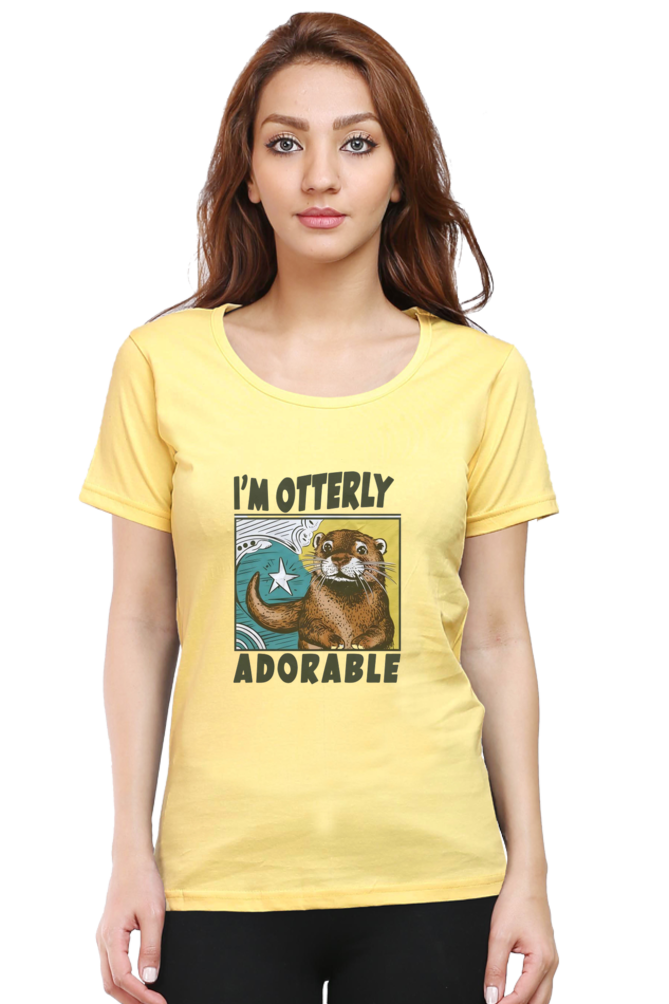 I'M Otterly Adorable Regular Fit T-Shirt