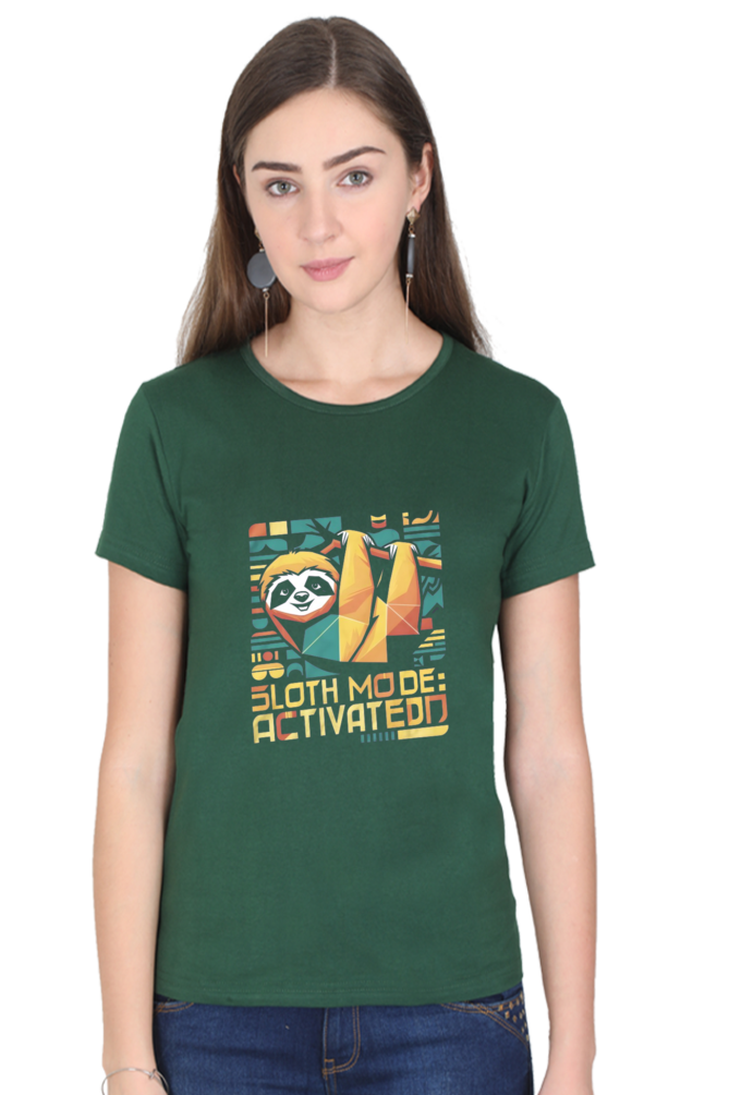 Sloth Mode Activated Regular Fit T-Shirt