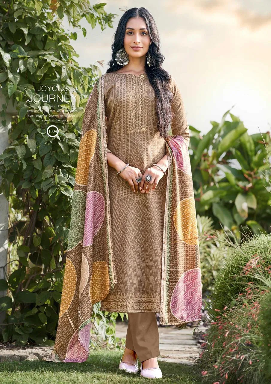 Pashmina Suit Dupatta - Soft Woolen Kurti