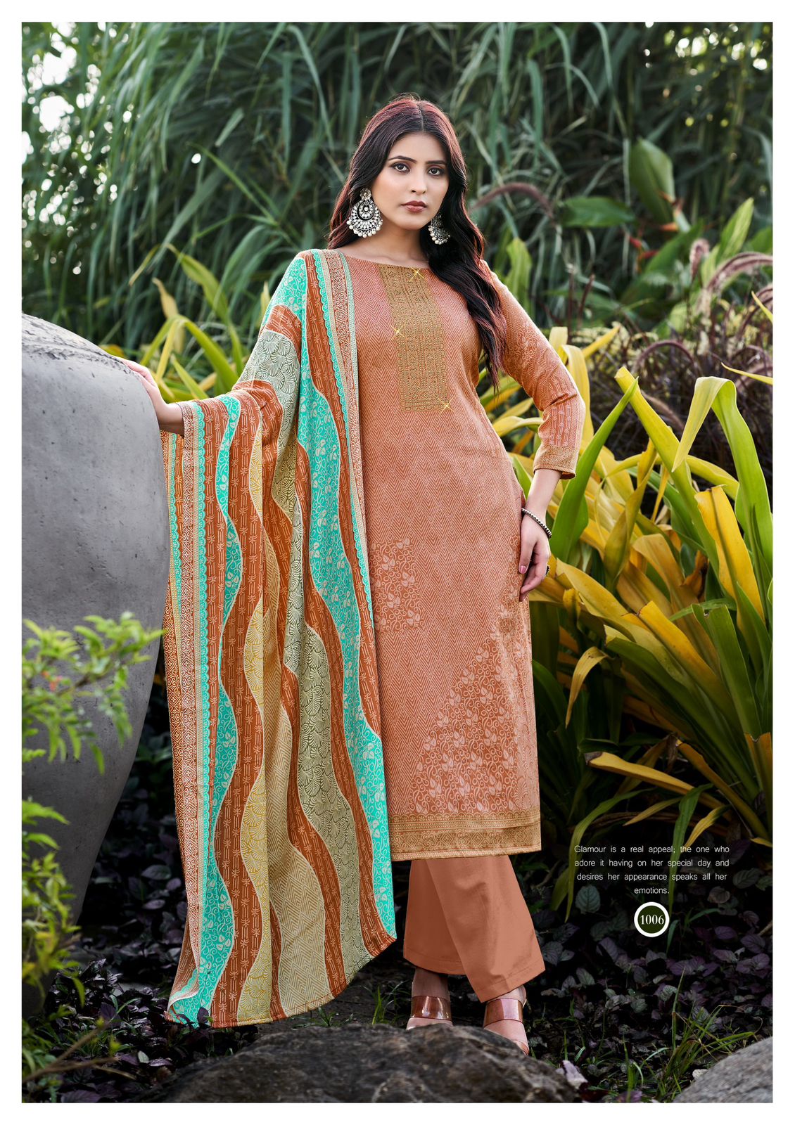 Pashmina Suit Dupatta - Soft Woolen Kurti