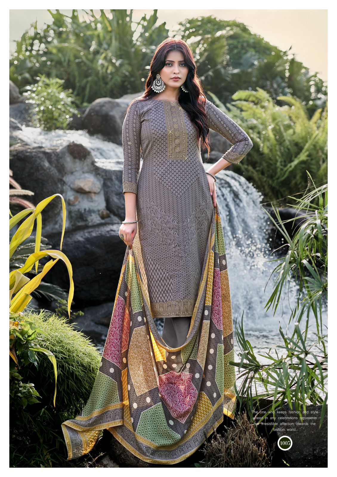 Pashmina Suit Dupatta - Soft Woolen Kurti