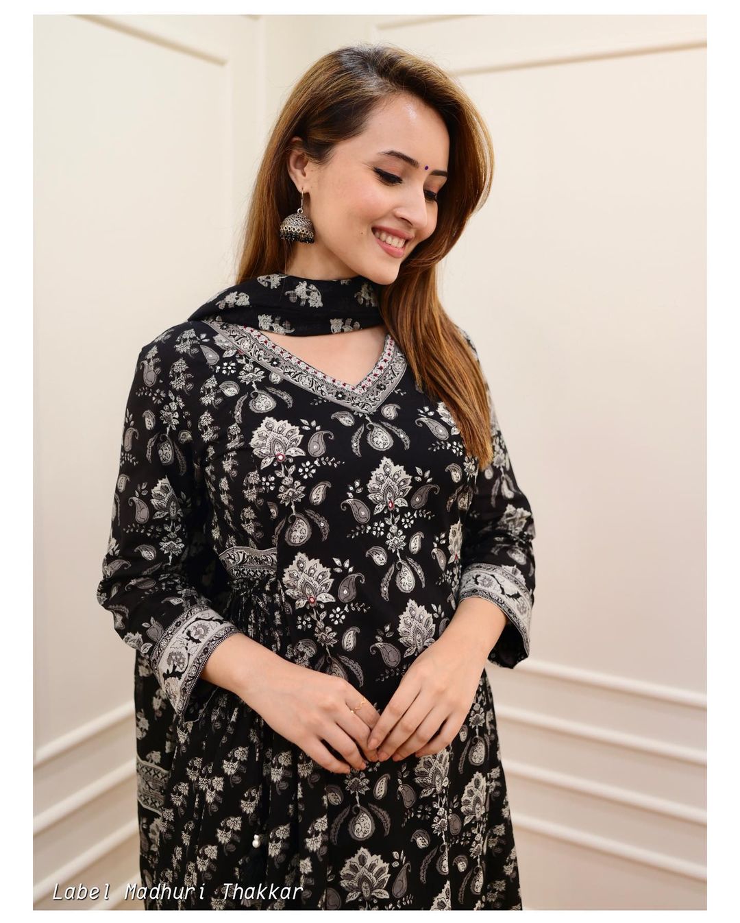 Kurti With Dupatta - Cotton Printed Set