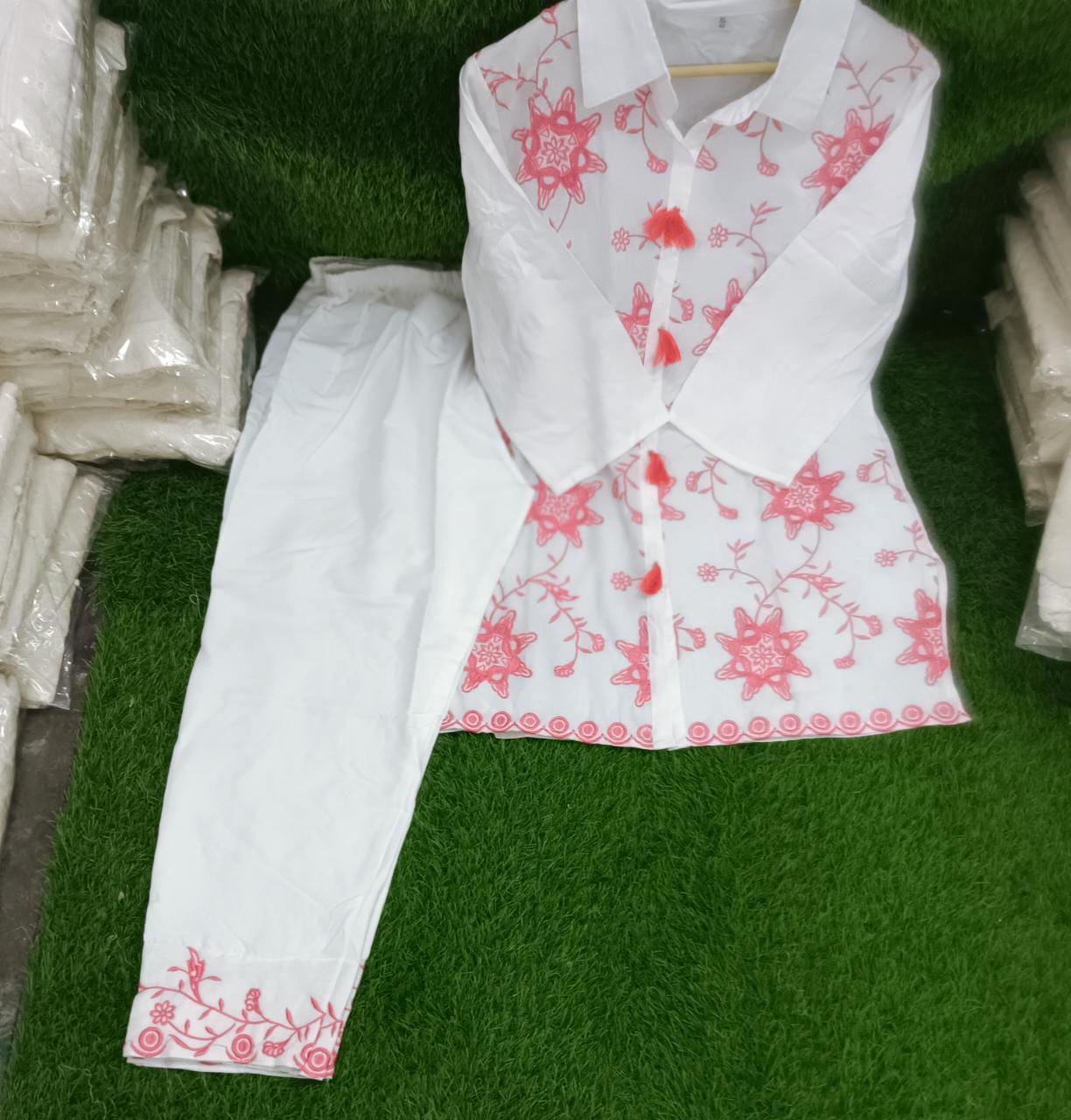 Summers Tunic Style - Shirt Co-ord Set