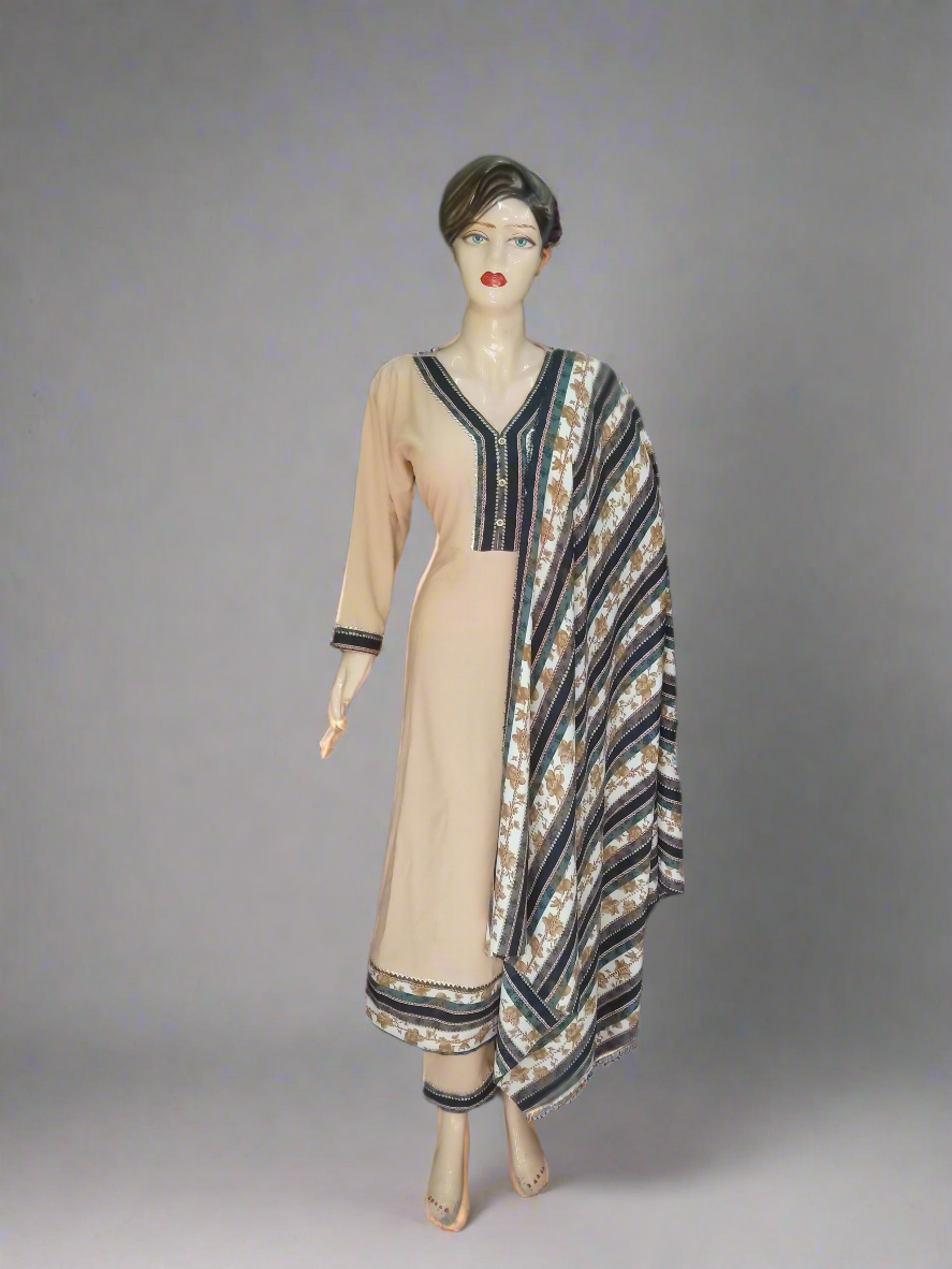 Y-Neck Kurti - Pure Rayon Print